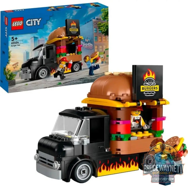 LEGO 60404 City Burger-Truck, jeu de construction - LEGO
