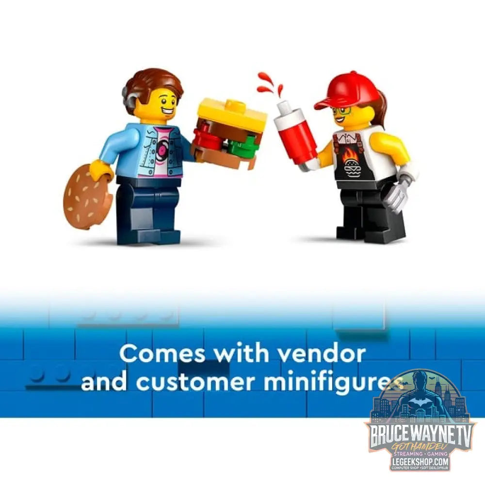 LEGO 60404 City Burger-Truck, jeu de construction - LEGO - vue 10