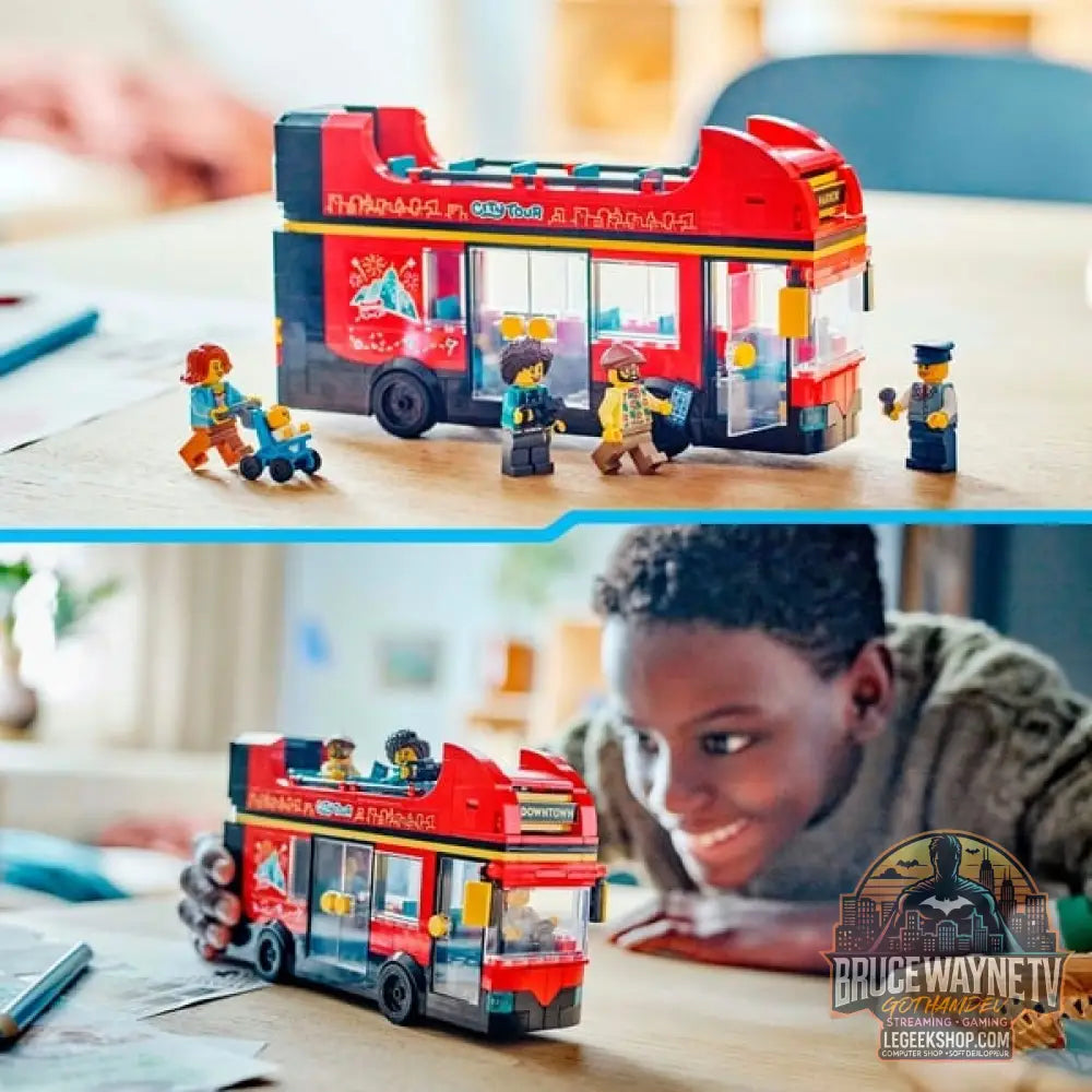 LEGO 60407 City Doppeldeckerbus, jeu de construction - LEGO - vue 2