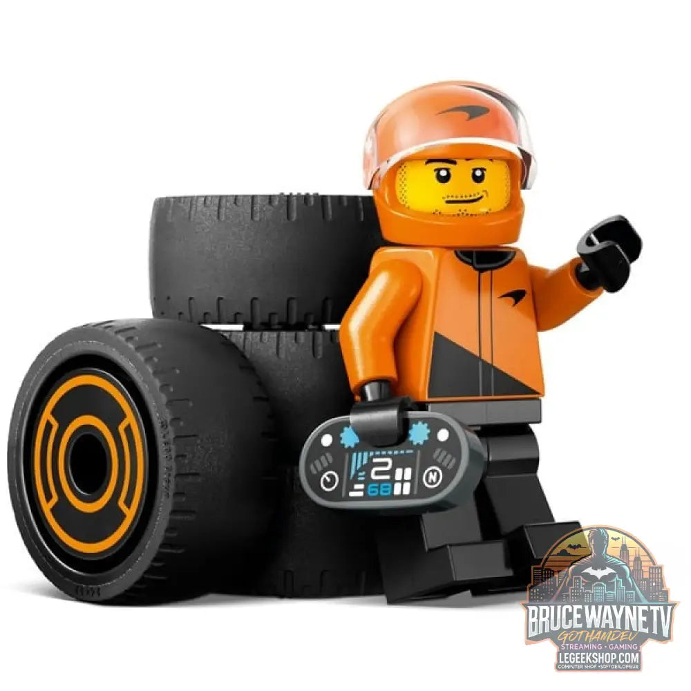 LEGO 60442 City F1 Rennfahrer avec McLaren Rennauto, jeu de construction - LEGO - vue 5
