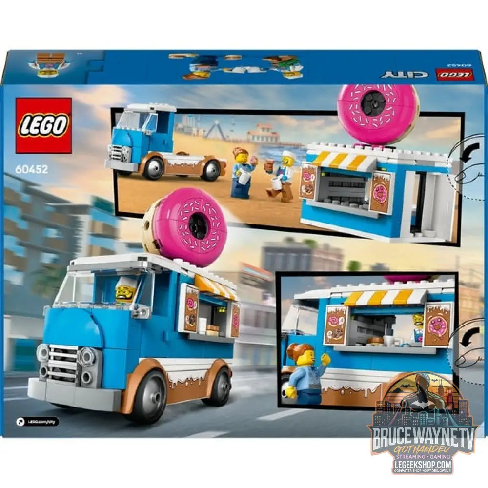 LEGO 60452 City Donut Truck, jeu de construction - LEGO - vue 7
