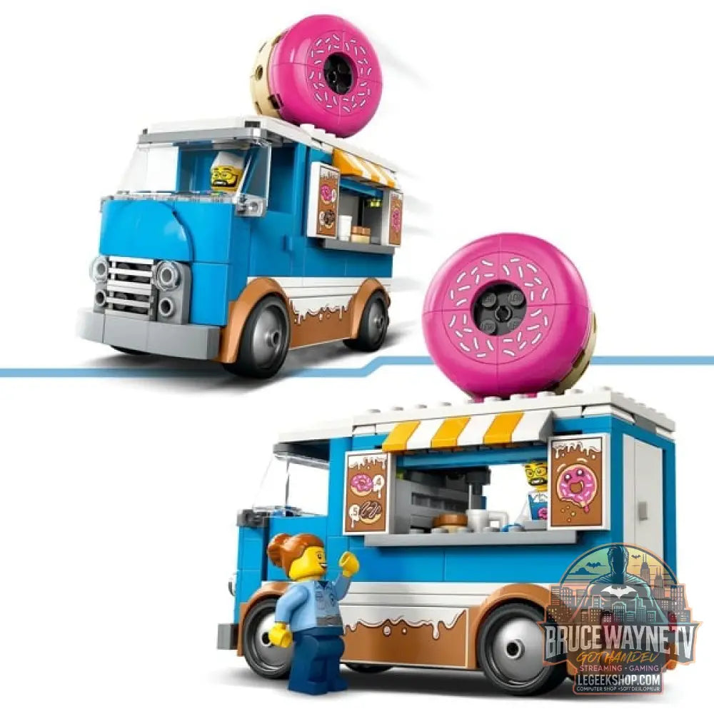 LEGO 60452 City Donut Truck, jeu de construction - LEGO - vue 4