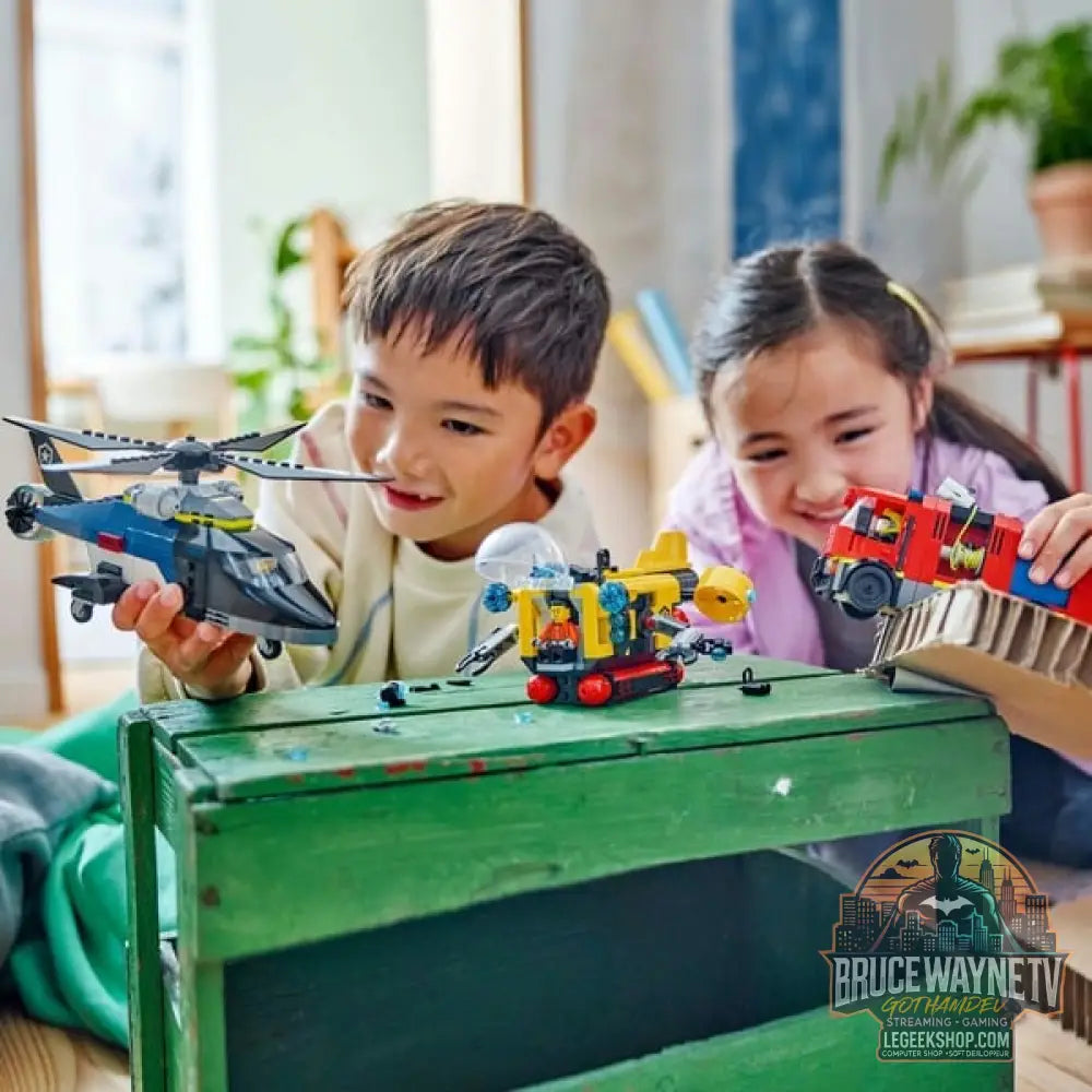LEGO 60462 City Kombinationsset avec Hubschrauber, Löschauto et U-Boot, jeu de construction - LEGO - vue 2
