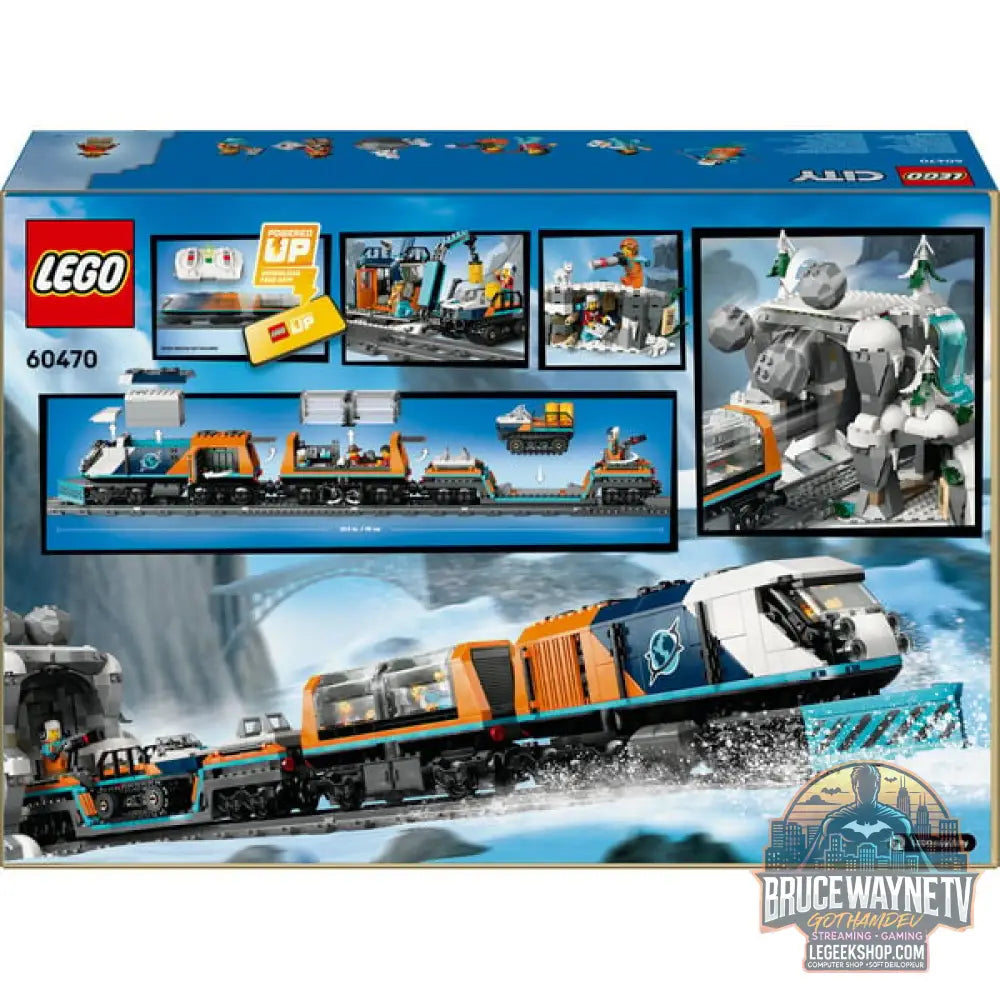 LEGO 60470 City Arktis-Polarexpress, jeu de construction - LEGO - vue 7