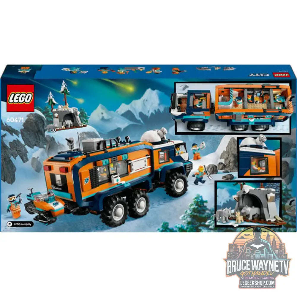 LEGO 60471 City Arktis-Truck avec Labor, jeu de construction - LEGO - vue 7