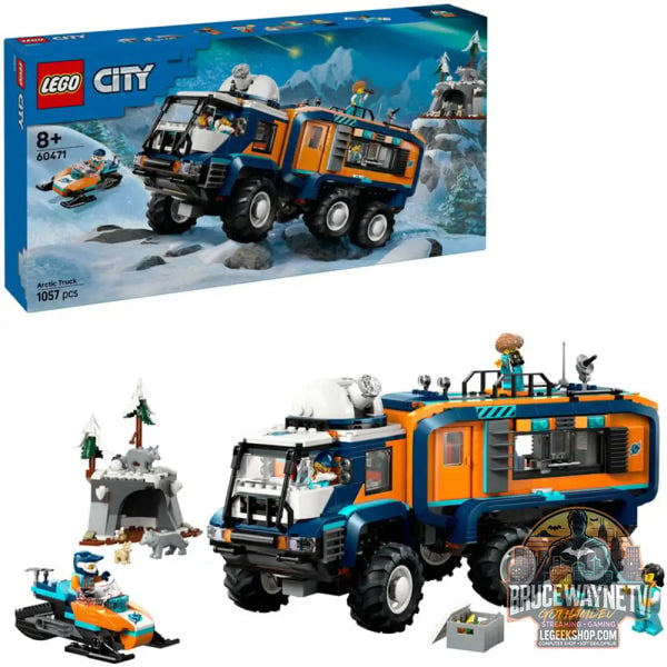 LEGO 60471 City Arktis-Truck avec Labor, jeu de construction - LEGO