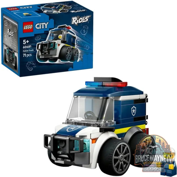 LEGO 60481 City Coole Flitzer - Polizei-Truck, jeu de construction - LEGO