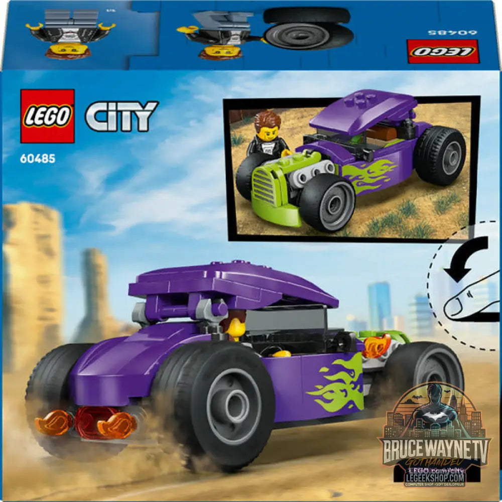 LEGO 60485 City Hot Rod, jeu de construction - LEGO - vue 7
