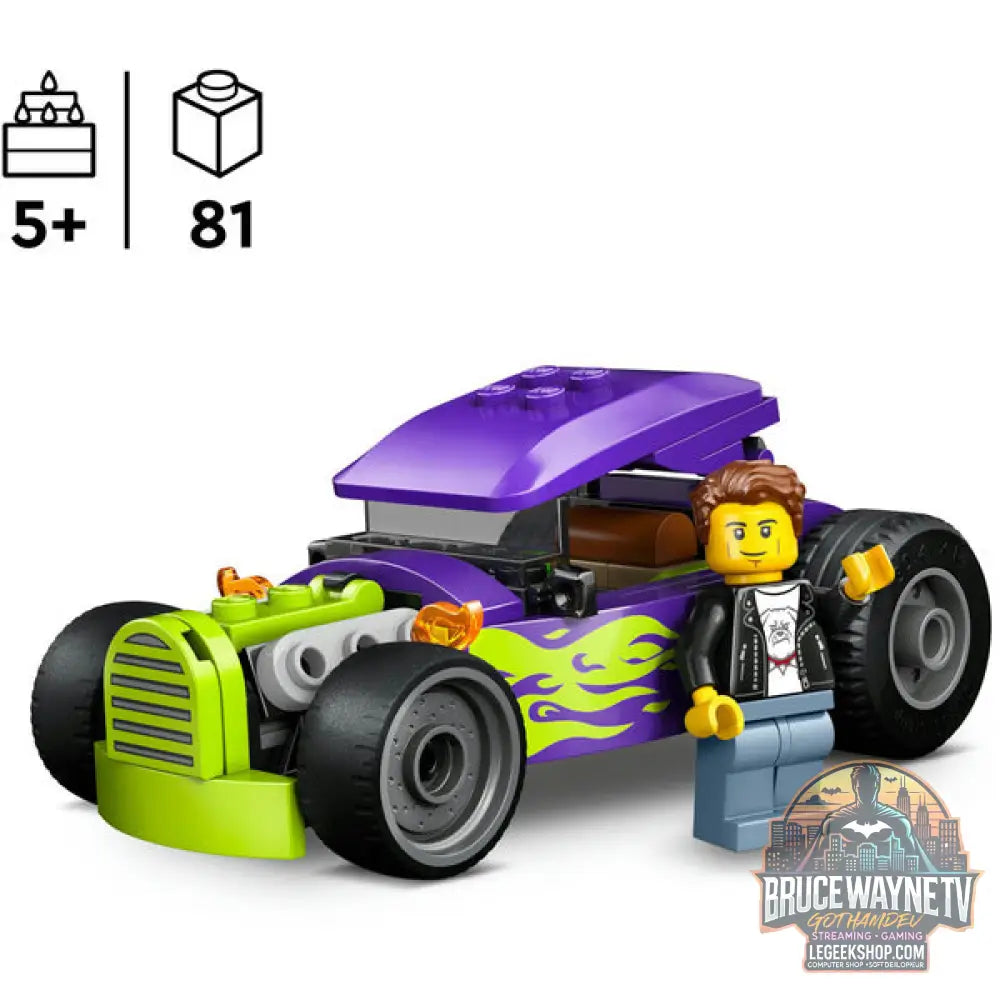 LEGO 60485 City Hot Rod, jeu de construction - LEGO - vue 3