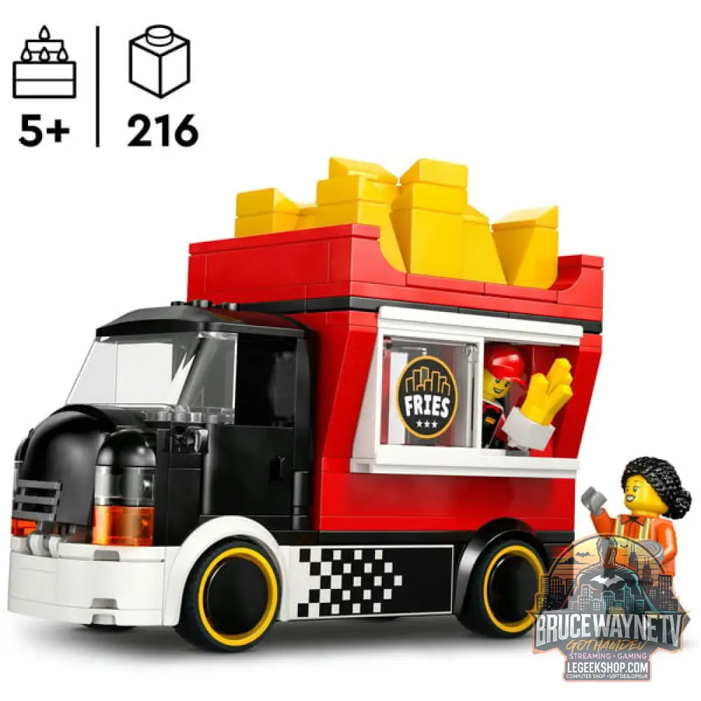 LEGO 60488 City Pommes-Truck, jeu de construction - LEGO - vue 3