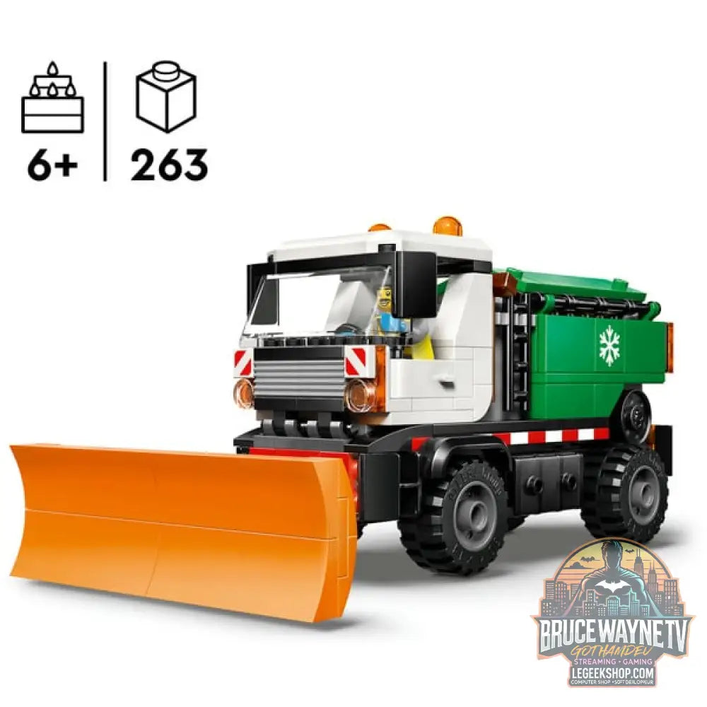 LEGO 60490 City Schneepflug, jeu de construction - LEGO - vue 3