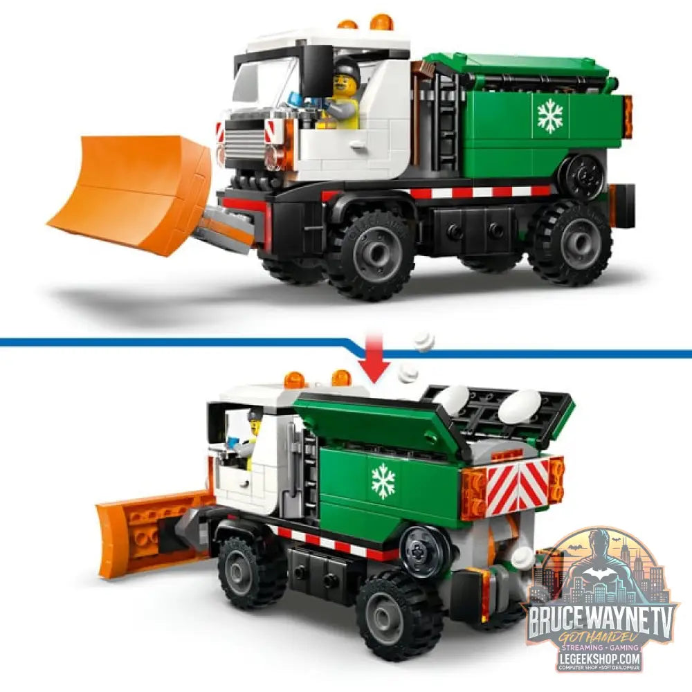 LEGO 60490 City Schneepflug, jeu de construction - LEGO - vue 4