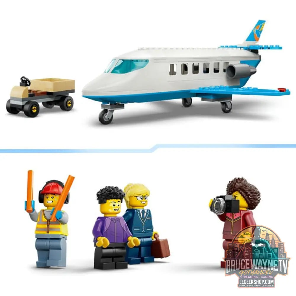 LEGO 60492 City Passagierjet, jeu de construction - LEGO - vue 4
