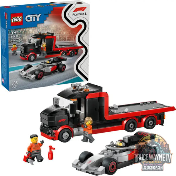 LEGO 60493 City F1 Truck avec Audi F1 Rennwagen, jeu de construction - LEGO