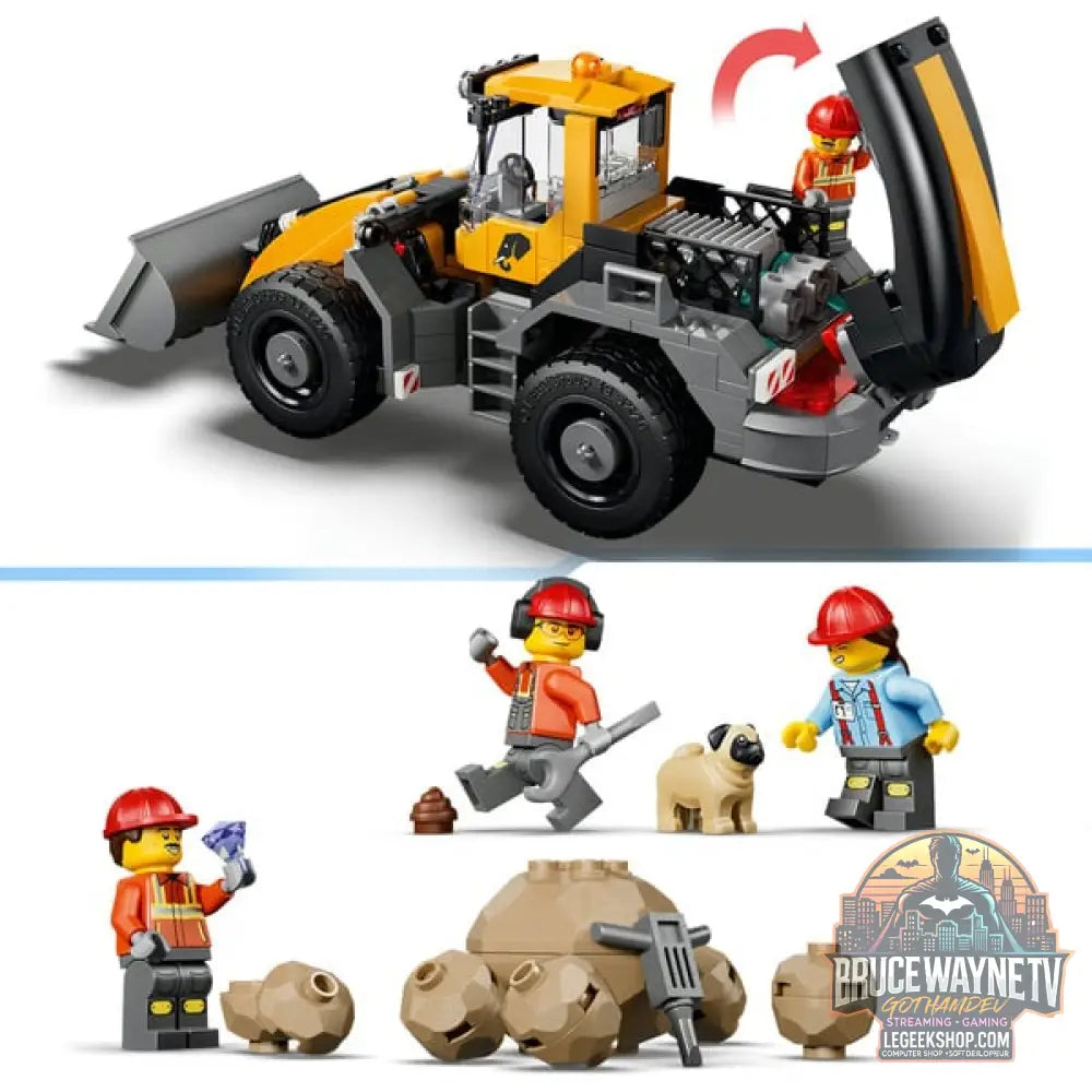 LEGO 60494 City Kipplaster et Schaufellader, jeu de construction - LEGO - vue 4