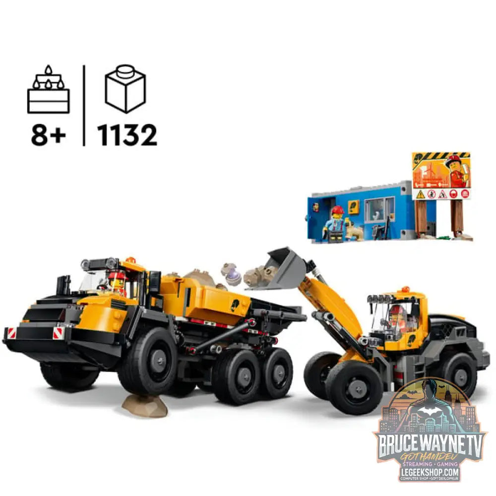 LEGO 60494 City Kipplaster et Schaufellader, jeu de construction - LEGO - vue 2