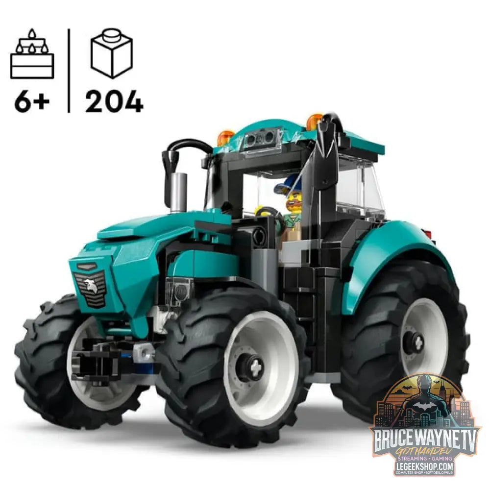 LEGO 60498 City Traktor, jeu de construction - LEGO - vue 3