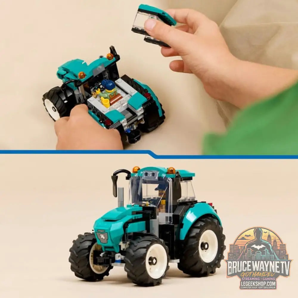 LEGO 60498 City Traktor, jeu de construction - LEGO - vue 6