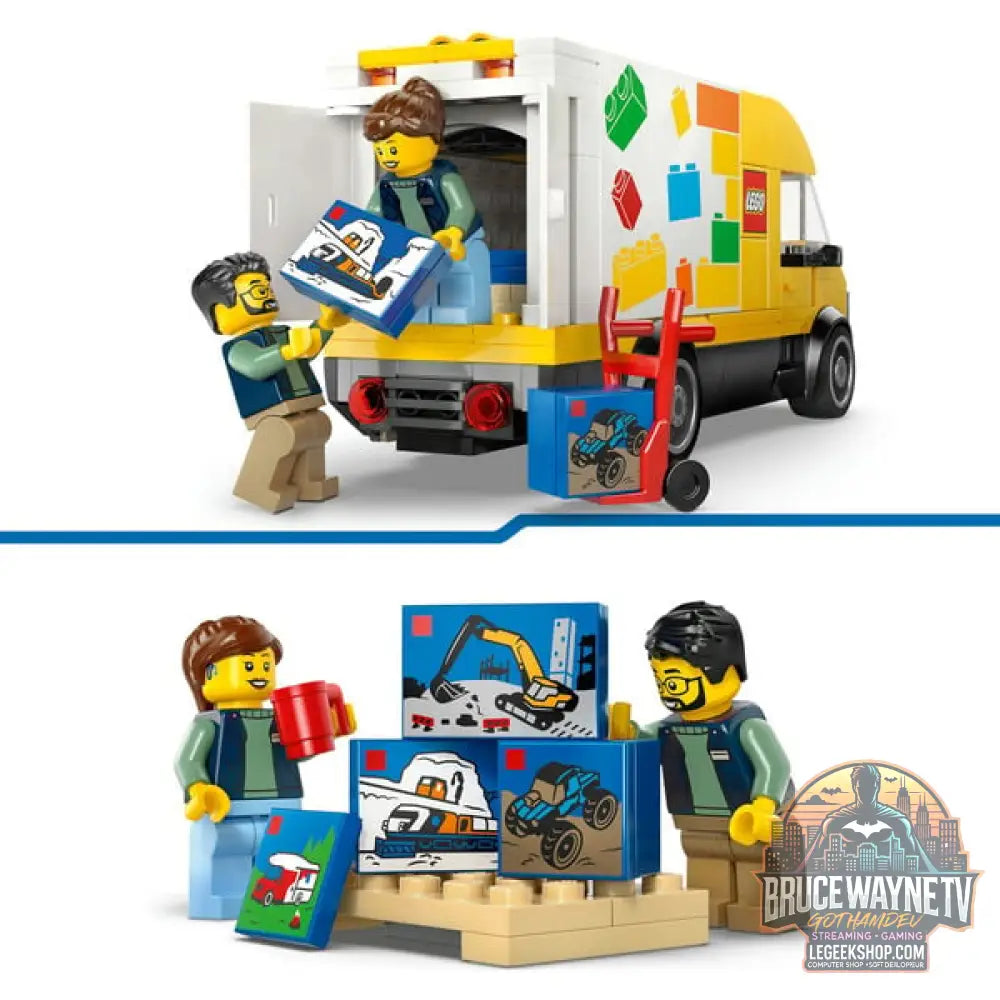 LEGO 60500 City Der LEGO Lieferwagen, jeu de construction - LEGO - vue 5