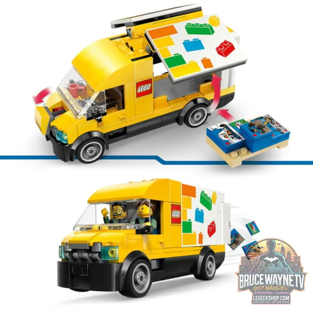 LEGO 60500 City Der LEGO Lieferwagen, jeu de construction - LEGO - vue 4