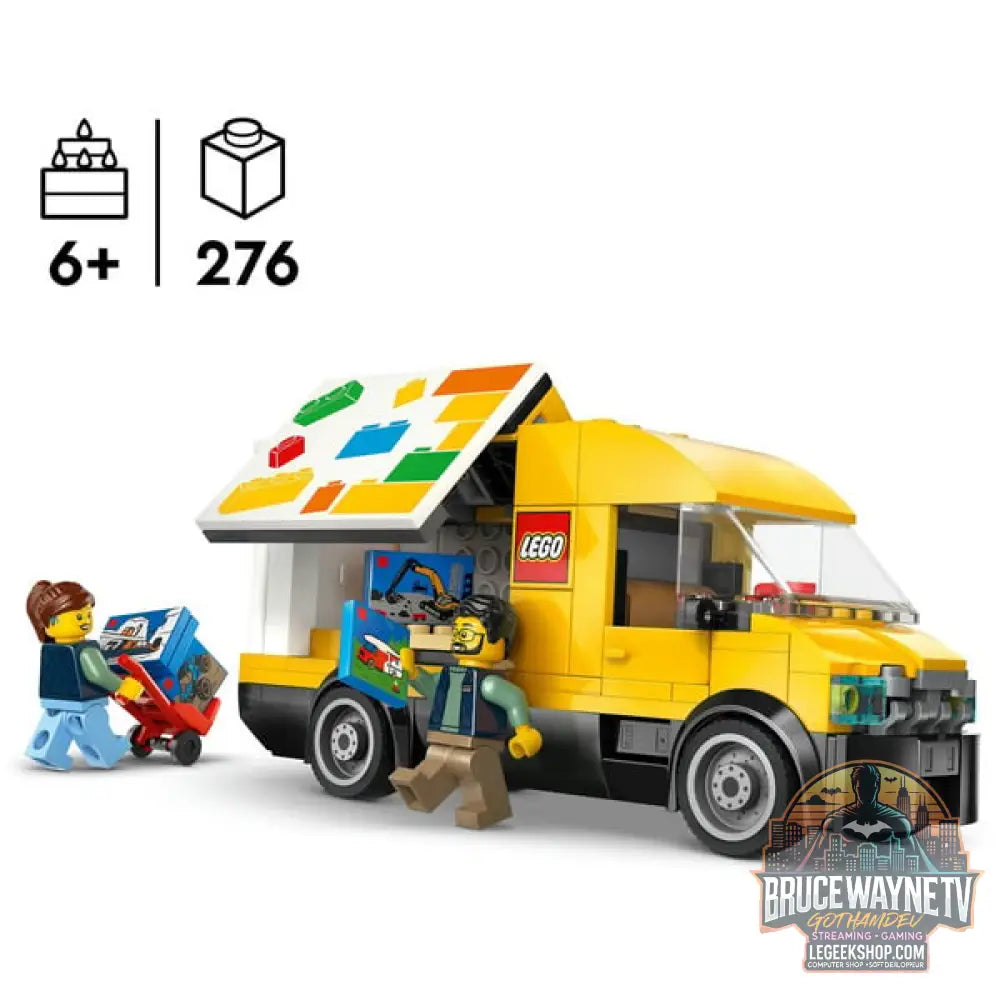 LEGO 60500 City Der LEGO Lieferwagen, jeu de construction - LEGO - vue 3