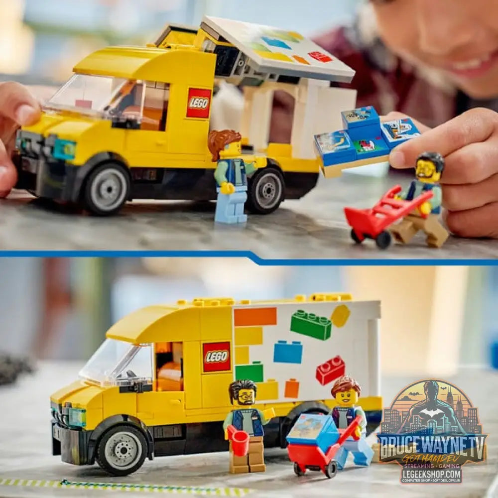 LEGO 60500 City Der LEGO Lieferwagen, jeu de construction - LEGO - vue 6