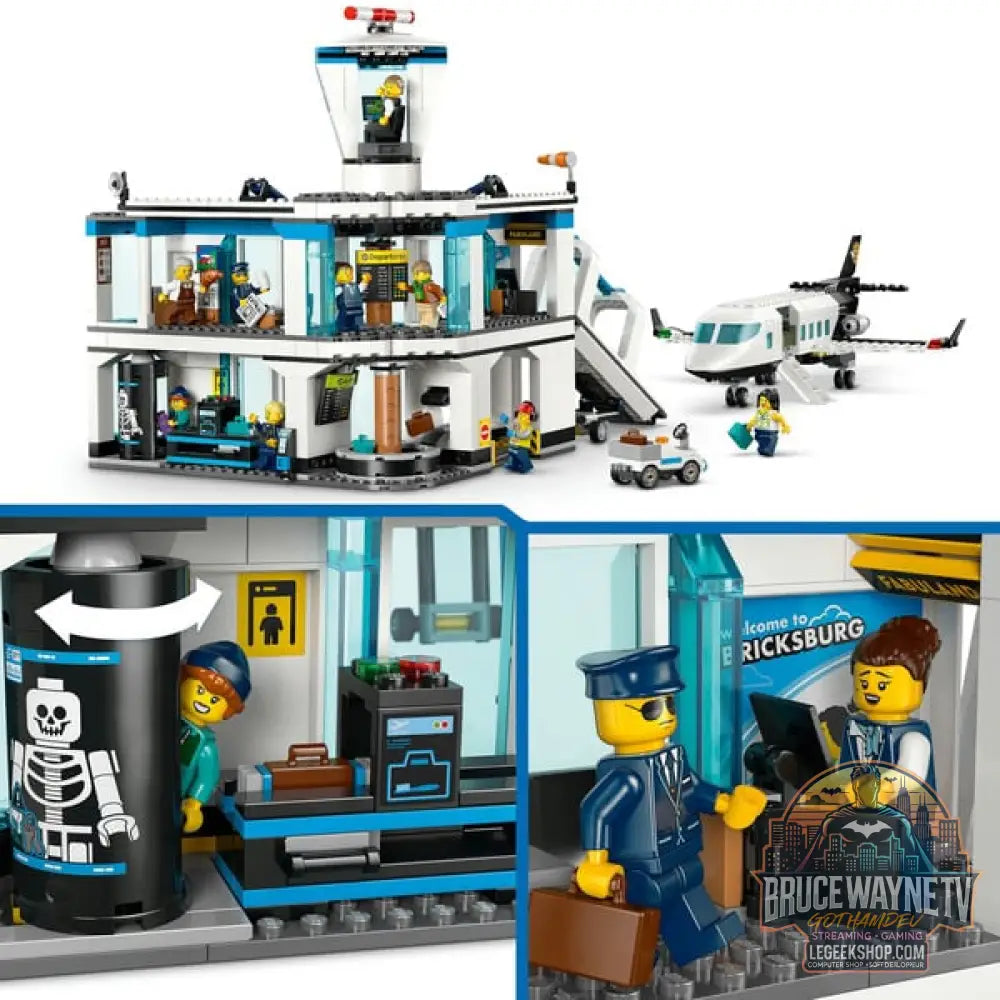 LEGO 60502 City Flughafen avec Flugzeug, jeu de construction - LEGO - vue 4