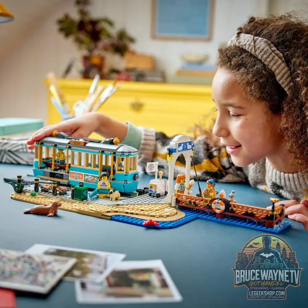 LEGO 60506 City Klassische Strandstraßenbahn, jeu de construction - LEGO - vue 6