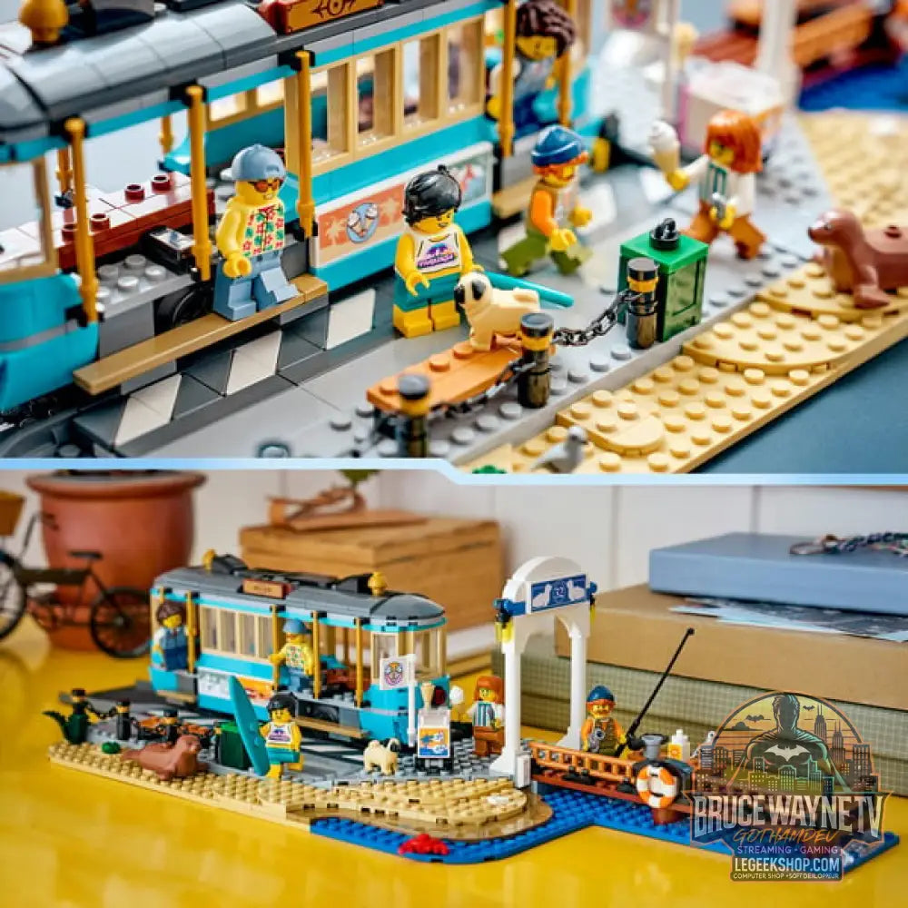 LEGO 60506 City Klassische Strandstraßenbahn, jeu de construction - LEGO - vue 5