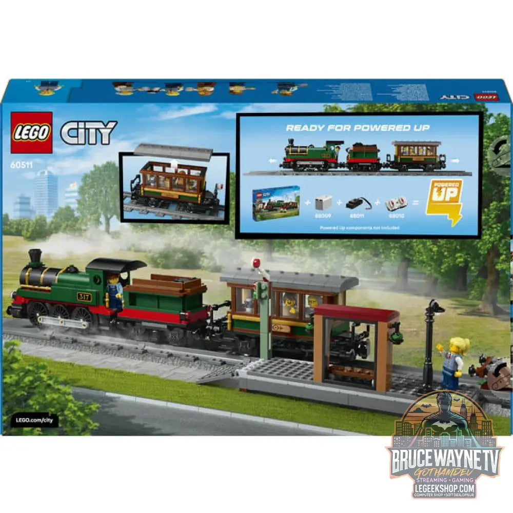 LEGO 60511 City Klassischer Dampfzug, jeu de construction - LEGO - vue 7