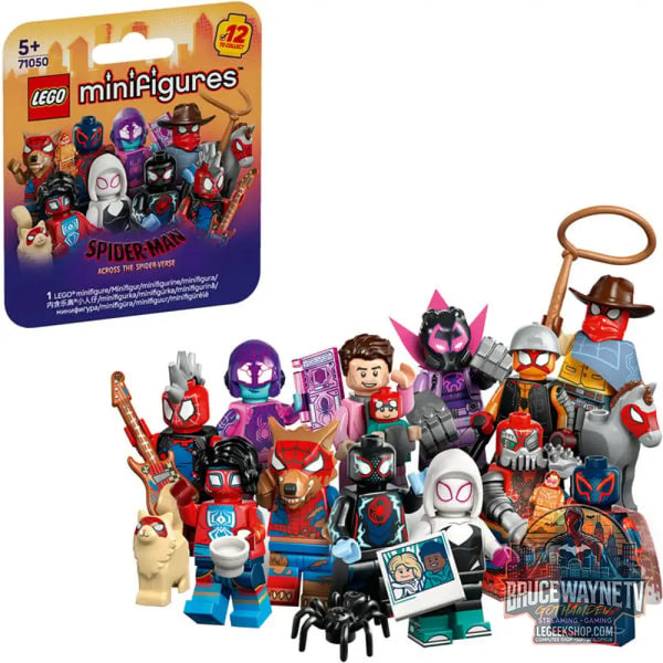 LEGO 71050 Minifigures Spider Man: Across the Spider-Verse, jeu de construction article assorti, eine Figur - LEGO