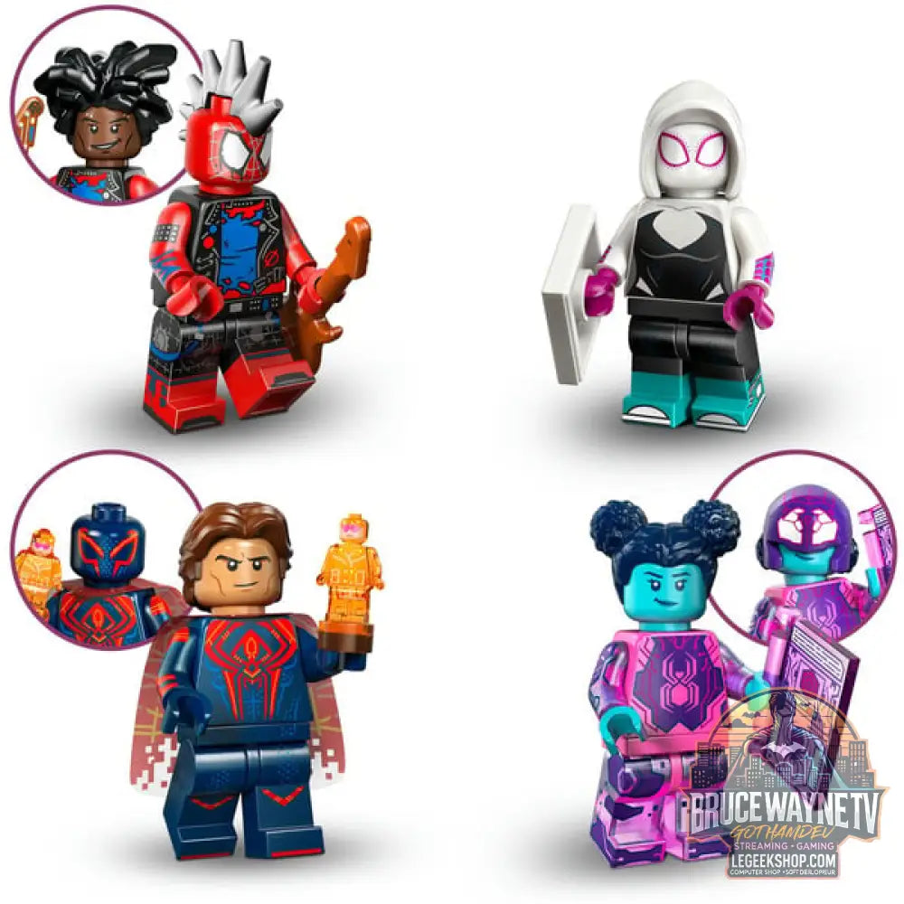 LEGO 71050 Minifigures Spider Man: Across the Spider-Verse, jeu de construction article assorti, eine Figur - LEGO - vue 5