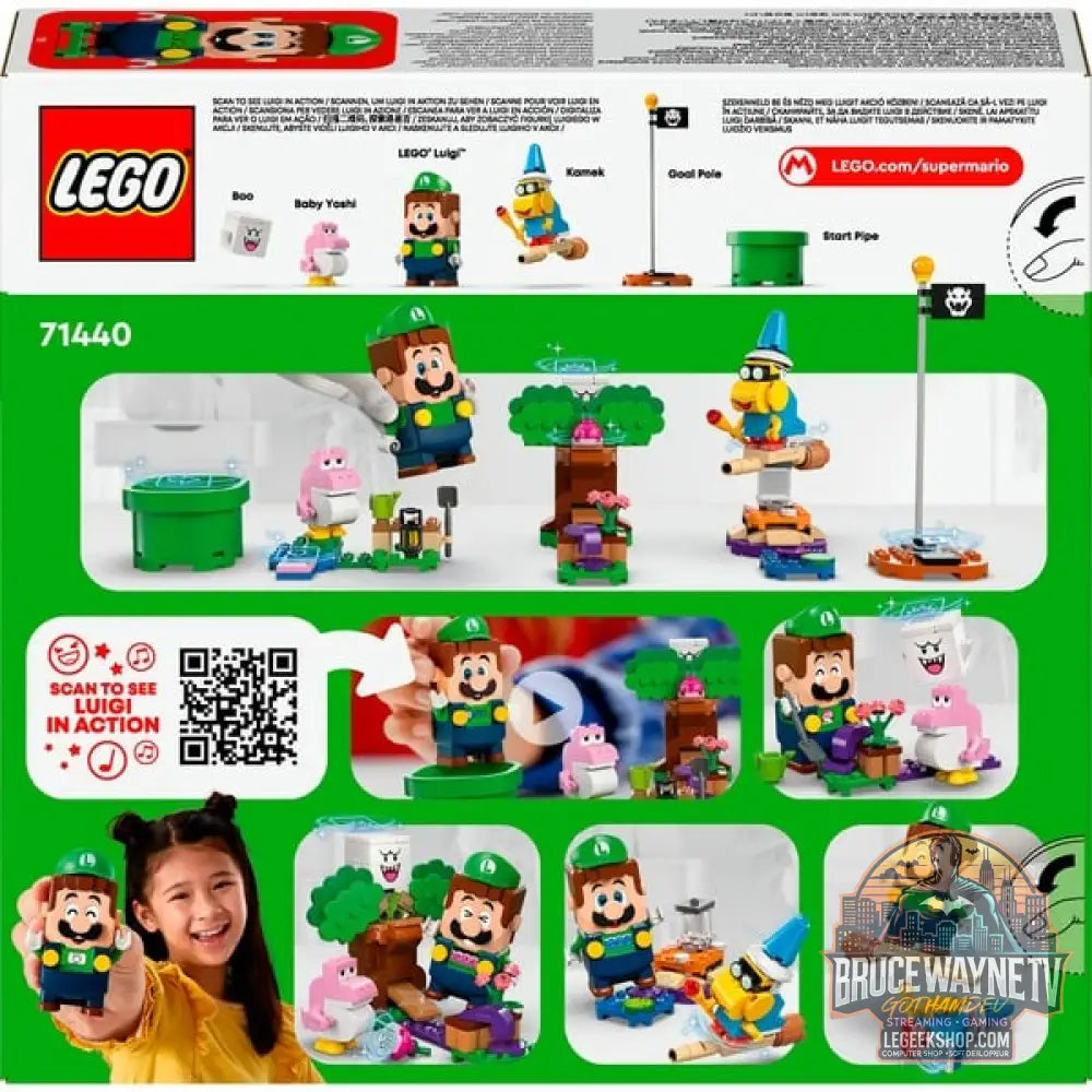 LEGO 71440 Super Mario Abenteuer avec dem interaktiven LEGO Luigi, jeu de construction - LEGO - vue 7