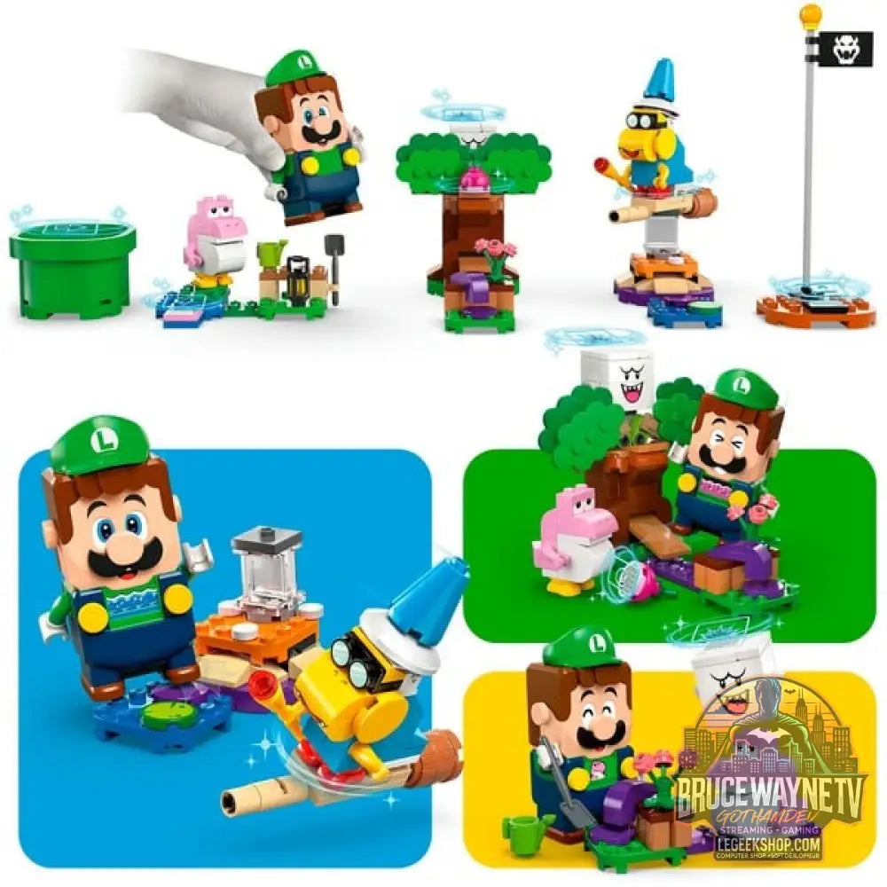 LEGO 71440 Super Mario Abenteuer avec dem interaktiven LEGO Luigi, jeu de construction - LEGO - vue 5