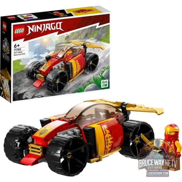 LEGO 71780 Ninjago Kais Ninja-Rennwagen EVO, jeu de construction - LEGO