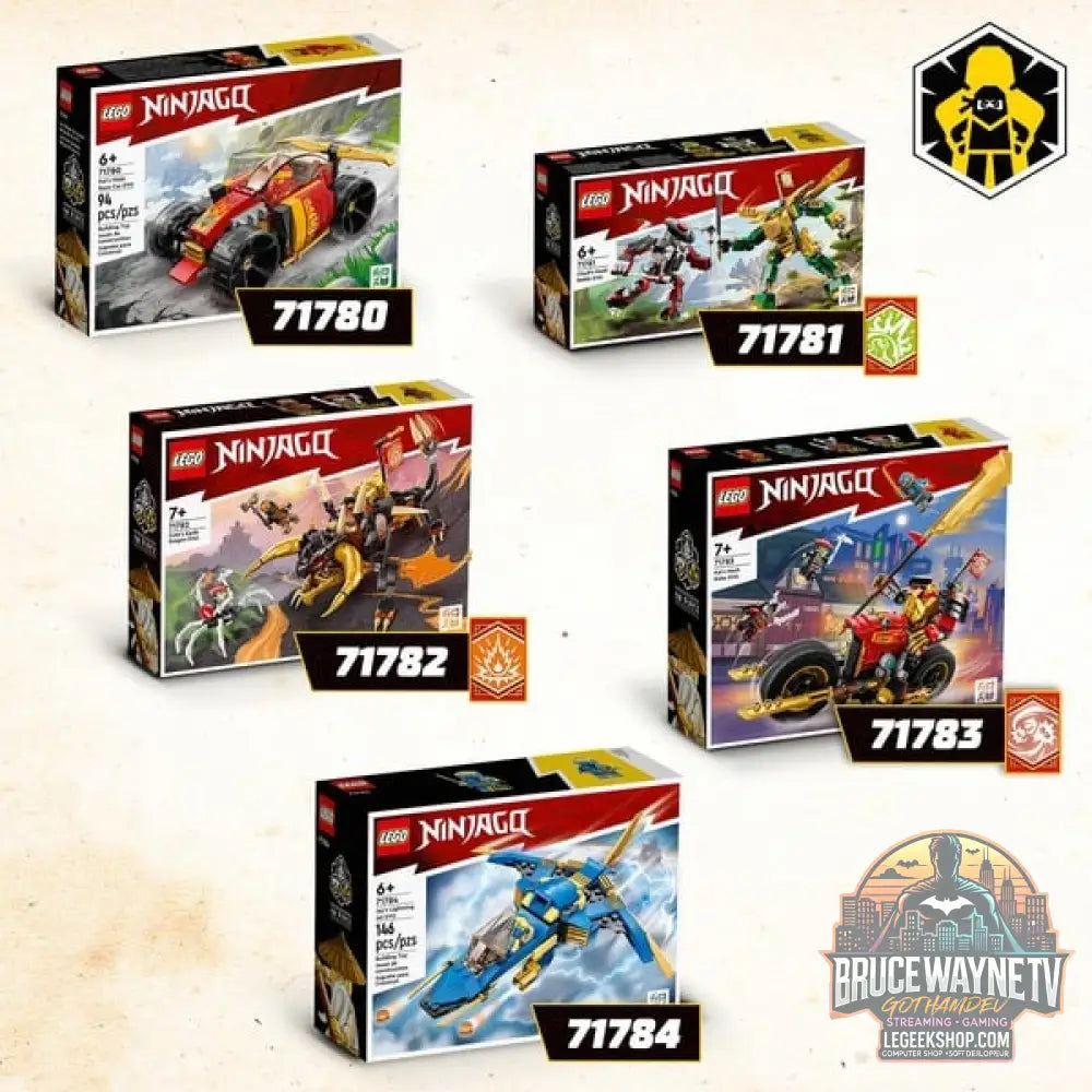 LEGO 71780 Ninjago Kais Ninja-Rennwagen EVO, jeu de construction - LEGO - vue 7
