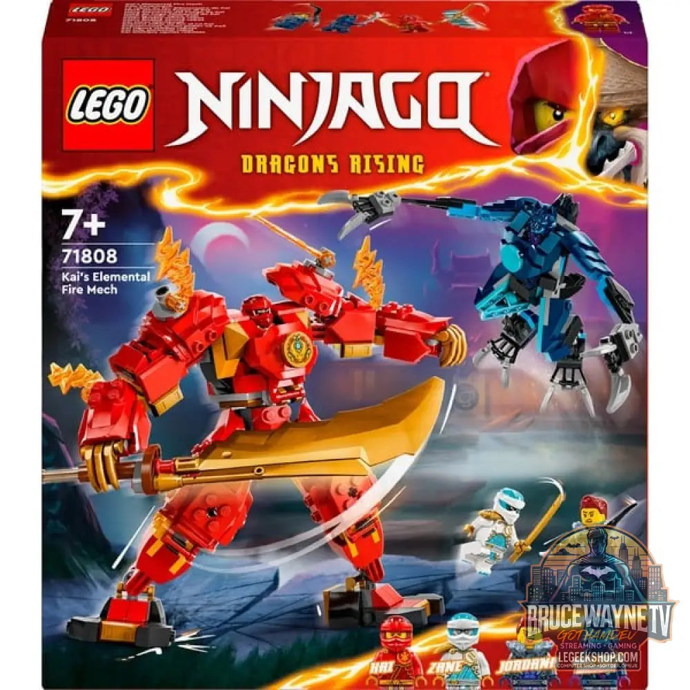 LEGO 71808 Ninjago Kais Feuermech, jeu de construction - LEGO - vue 12