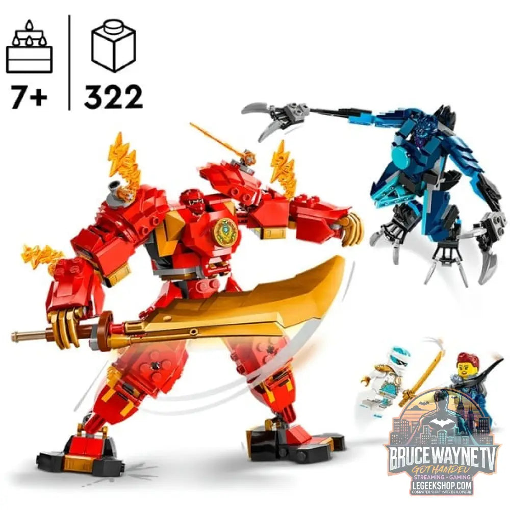 LEGO 71808 Ninjago Kais Feuermech, jeu de construction - LEGO - vue 3