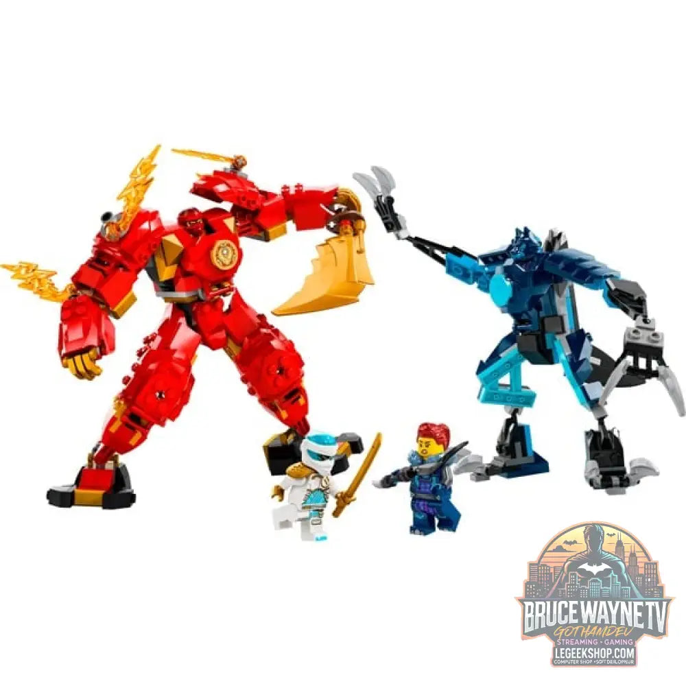 LEGO 71808 Ninjago Kais Feuermech, jeu de construction - LEGO - vue 2