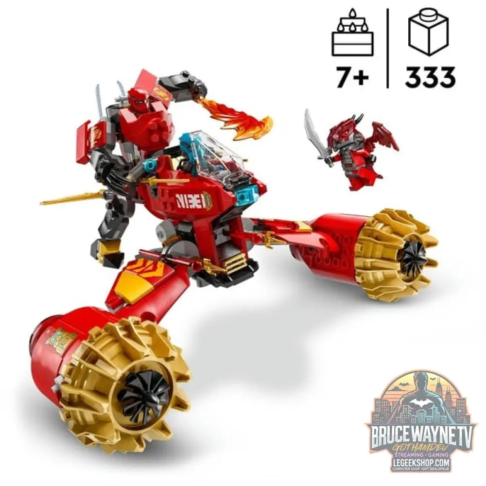 LEGO 71830 Ninjago Kais Sturmreiter-Mech, jeu de construction - LEGO - vue 3