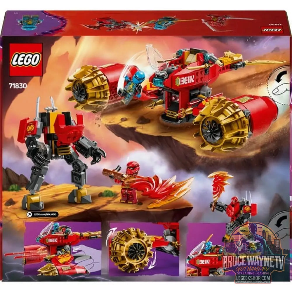 LEGO 71830 Ninjago Kais Sturmreiter-Mech, jeu de construction - LEGO - vue 7