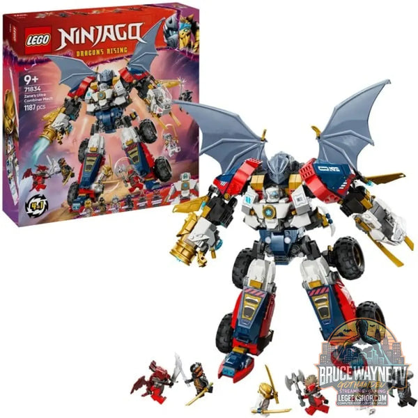 LEGO 71834 Ninjago Zanes Ultra-Kombi-Mech, jeu de construction - LEGO
