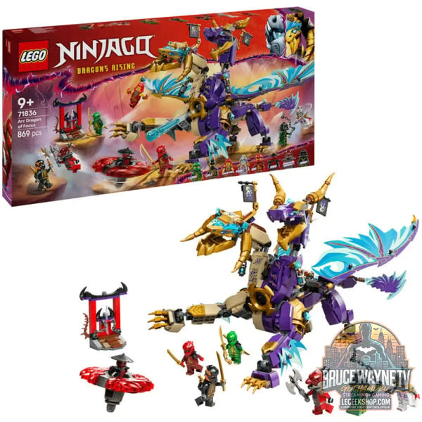 LEGO 71836 Ninjago Lichtbogendrache, jeu de construction - LEGO