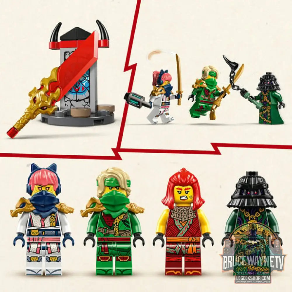 LEGO 71842 Ninjago Rontu der Meisterdrache, jeu de construction - LEGO - vue 5