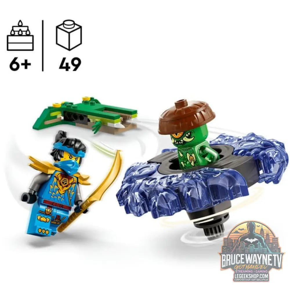 LEGO 71849 Ninjago Nya vs. Elementarmonster-Spinner, jeu de construction - LEGO - vue 3