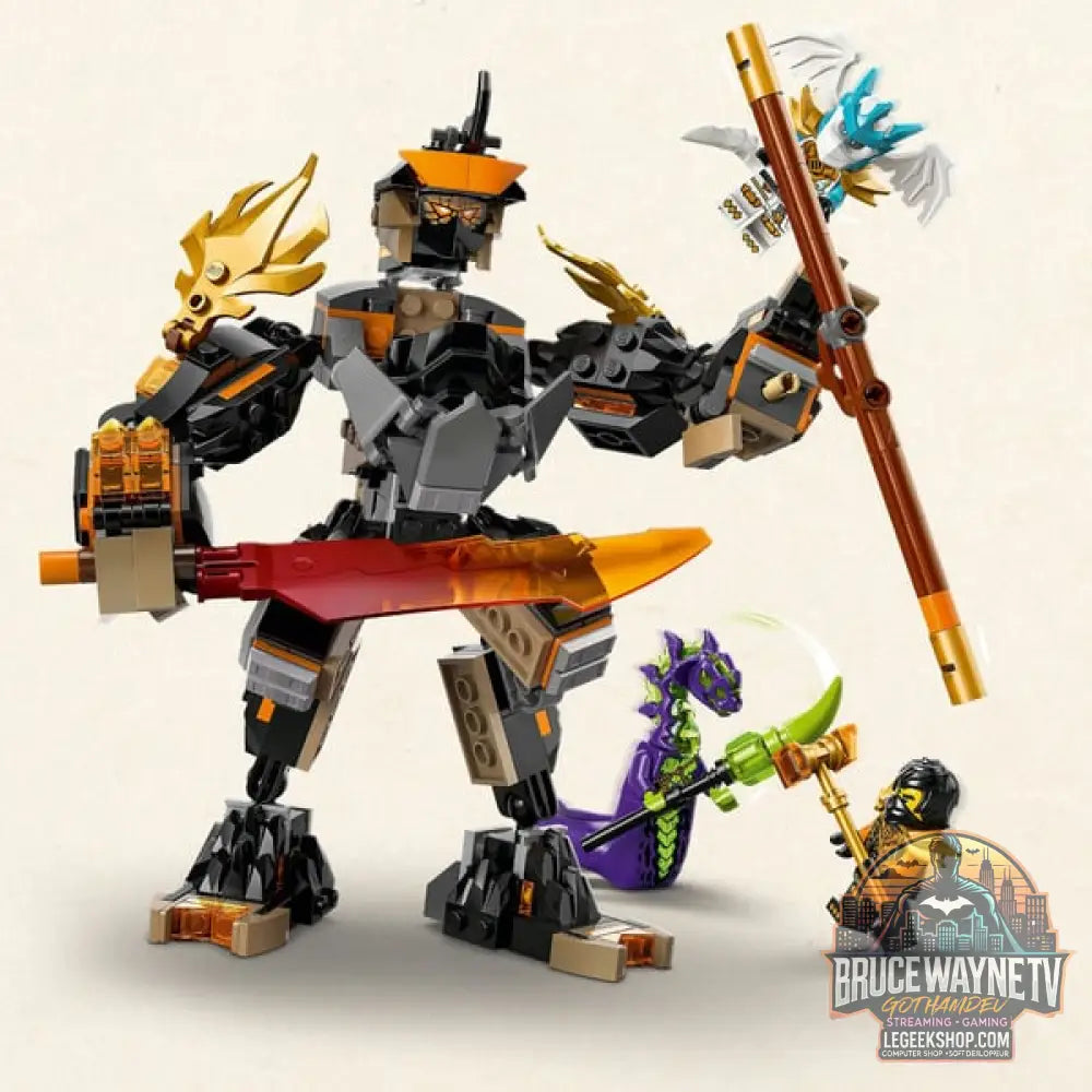 LEGO 71854 Ninjago Coles Action-Mech et Drachen-Zane, jeu de construction - LEGO - vue 4