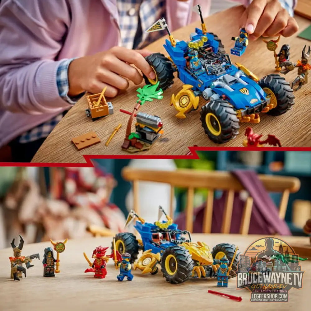 LEGO 71856 Ninjago Jays Transformationsflitzer, jeu de construction - LEGO - vue 6
