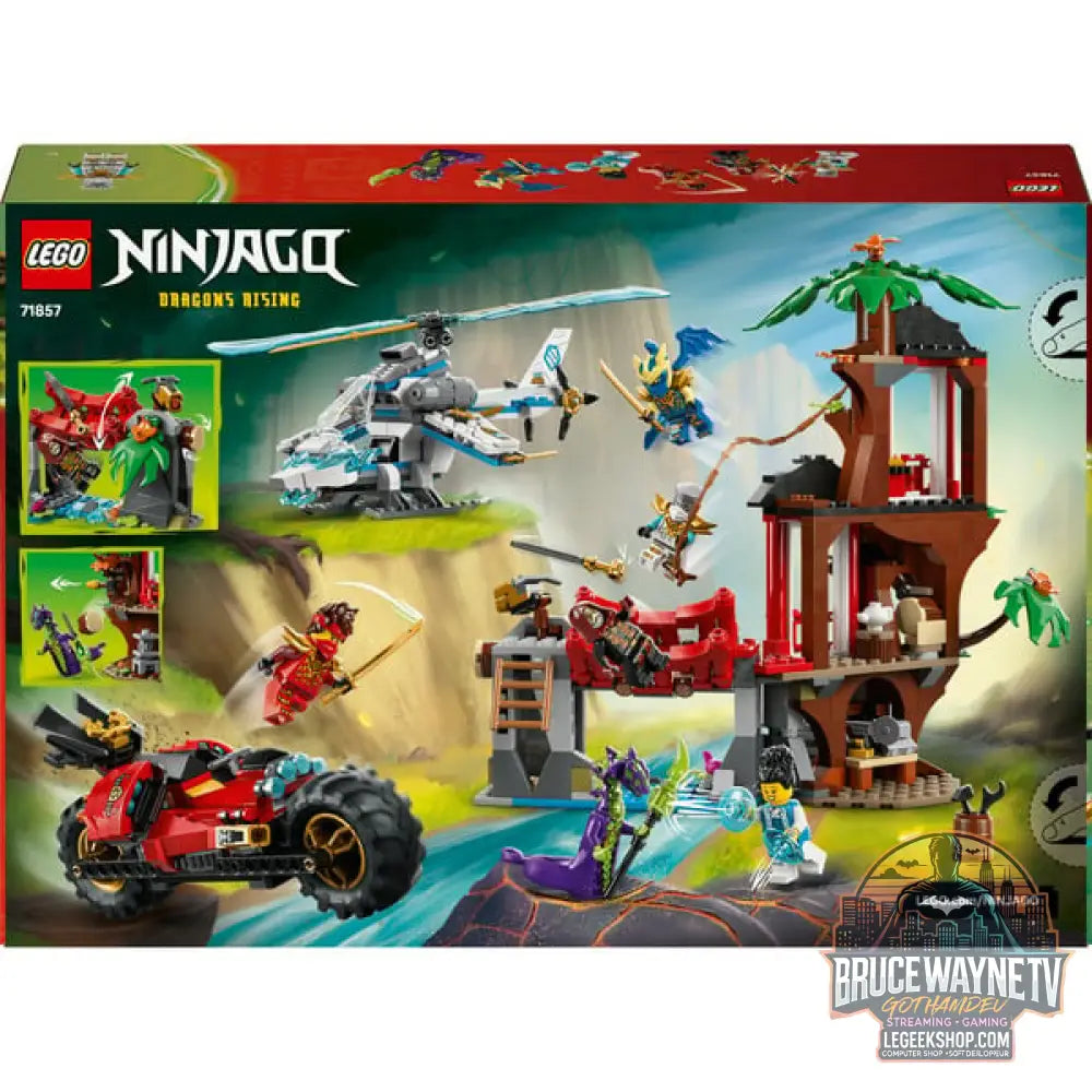 LEGO 71857 Ninjago Showdown am Baumhaus avec dem Ninja-Bike, jeu de construction - LEGO - vue 7