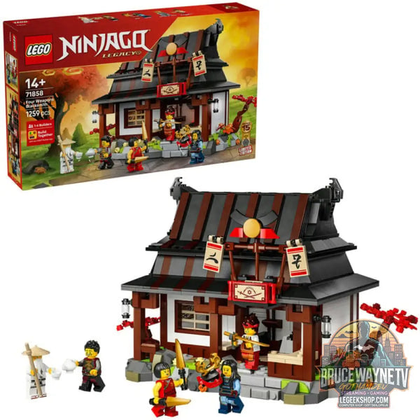 LEGO 71858 Ninjago 15-jähriges Jubiläum der Vier-Waffen-Schmiede, jeu de construction - LEGO