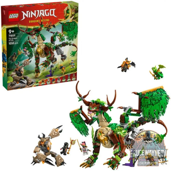 LEGO 71859 Ninjago Der Drache des Lebens, jeu de construction - LEGO